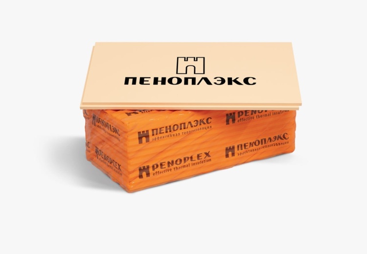 Экструдированный пенополистирол Пеноплэкс ГЕО 1185х585х40 мм, 10 шт. уп
